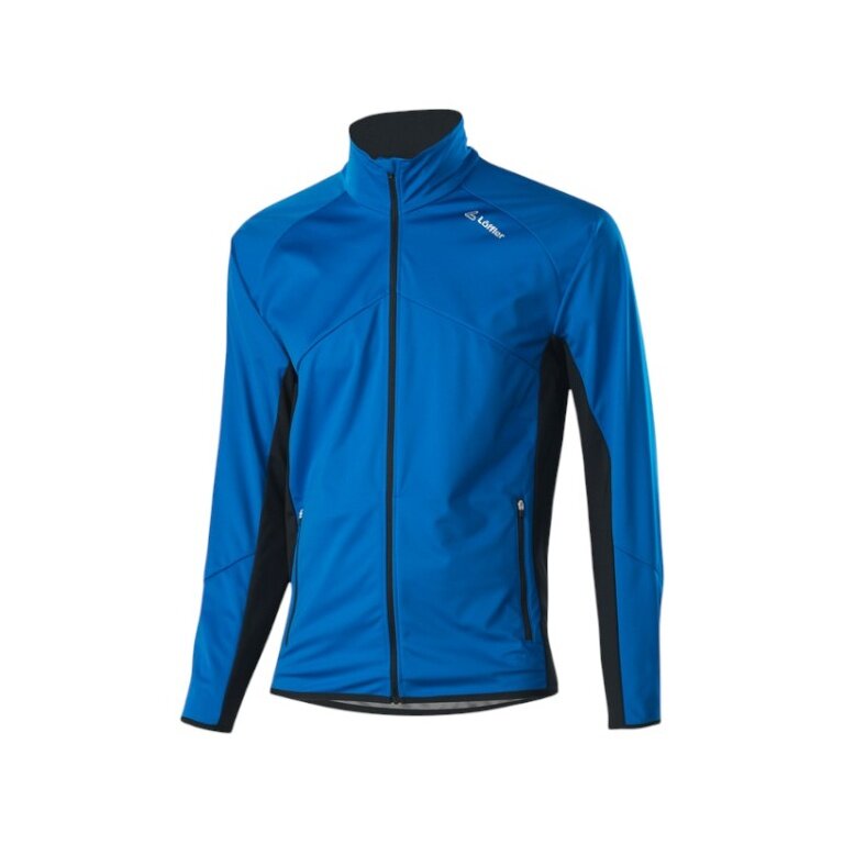 Löffler Softshelljacke Alpha WS Light (winddicht, atmungsaktiv) indigoblau Herren