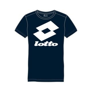 Lotto Tennis-Tshirt Smart III (Baumwollmix) 2022 navyblau Herren