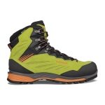 Lowa Wanderschuhe Cadin II Mid GTX (Zustieg, wasserdicht) limonegrün/flame Herren