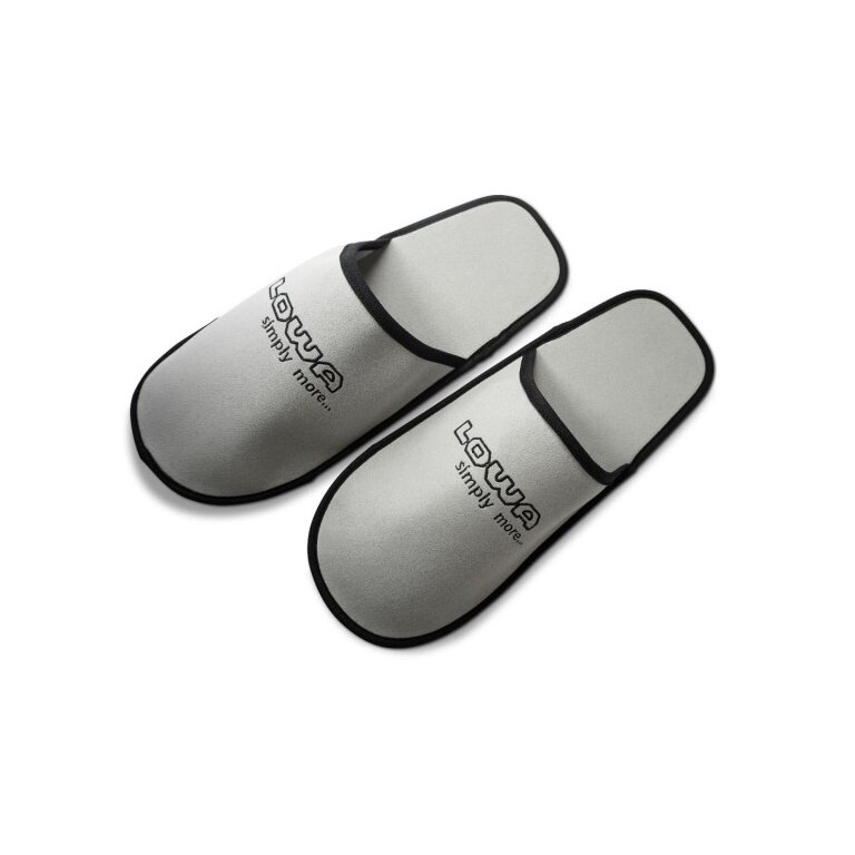 Lowa Hausschuhe Hüttenschuh grau Herren