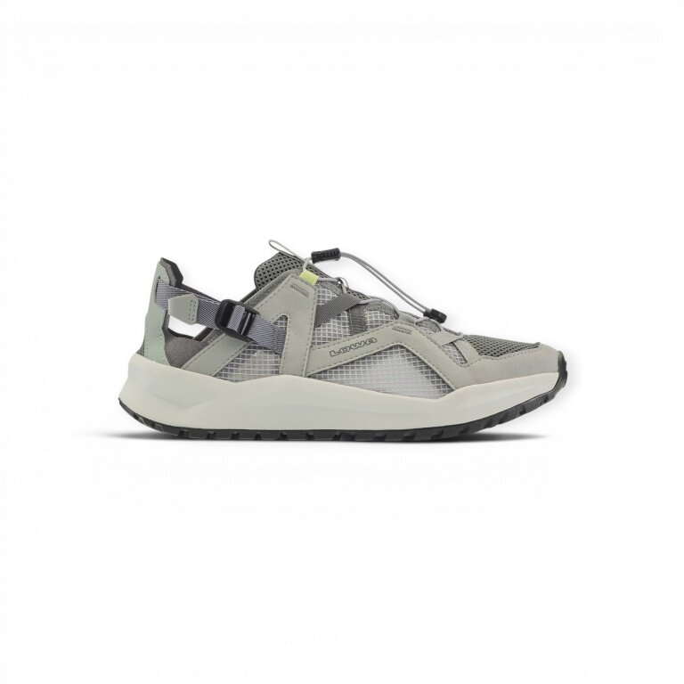 Lowa Alltag-Travelschuhe Kaloya LT (Nubukleder) grau Herren