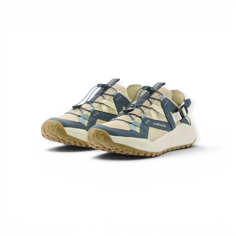 Lowa Alltag-Travelschuhe Kaloya Vent (Synthetik/Textil) beige/schieferblau Damen