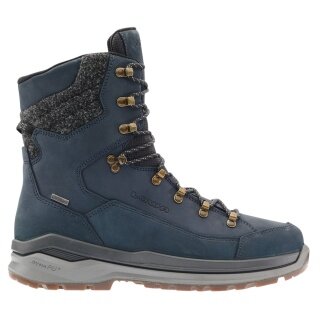 Lowa Winterstiefel Renegade Evo Ice GTX (Nubukleder/Textil, wasserdicht) navyblau/grau Herren