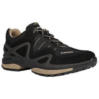 Lowa Wanderschuhe Gorgon GTX (Multifunktion, Textil/Synthetik, wasserdicht) schwarz/grau Damen