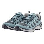 Lowa Wander-Travelschuhe Innox Evo II Low (All-Terrain, Synthetik/Textil) 2025 rauchblau/blau Damen