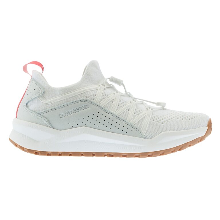 Lowa Alltag-Travelschuhe Kaloya Knit (Textil/Glattleder) hellgrau/weiss Herren