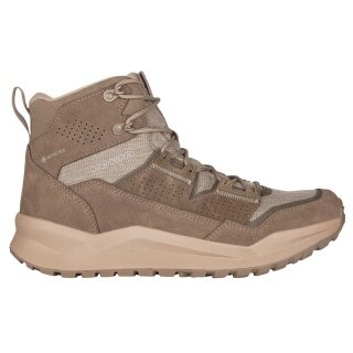 Lowa Wanderschuhe Kaloya Mid GTX (Nubukleder/Textil, wasserdicht) beige/dune Herren