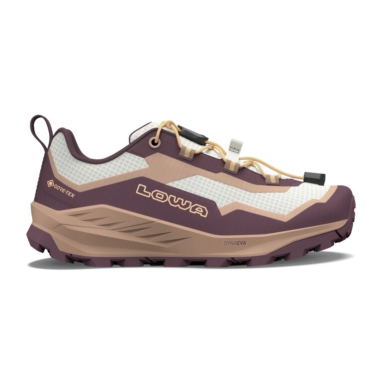 Lowa Multifunktionsschuhe Trailux GTX LO (wasserdicht, Textil/Synthetik) bordeaux/ton Kleinkinder
