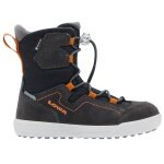 Lowa Winterstiefel Raik 2 High GTX (Veloursleder/Textil, wasserdicht) schwarz/orange Kleinkinder