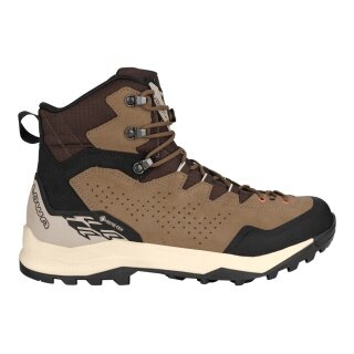 Lowa Wanderschuhe Explorer Mid GTX (Trekking, Veloursleder/Textil, wasserdicht) humus/braun Herren