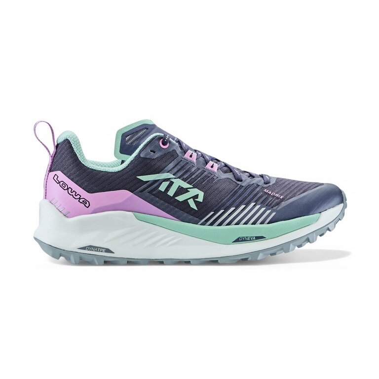Lowa Trail-Laufschuhe Madrix (Textil, atmungsaktiv) pflaume/heide Damen