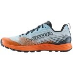 Lowa Trail-Laufschuhe Citux (Synthetik, Leichtigkeit) nebelblau/orange Herren