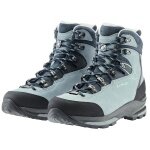 Lowa Wanderschuhe Mauria Evo LL (Nubukleder, Lederfutter) 2025 rauchblau/mintgrün Damen