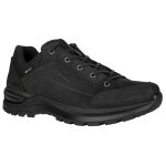Lowa Wanderschuhe Renegade EVO Low WIDE GTX 2025 (All-Terrain, Nubukleder, wasserdicht) schwarz Herren