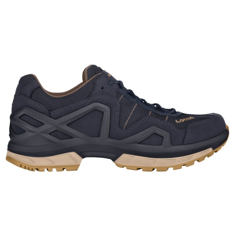 Lowa Wanderschuhe Gorgon GTX (Multifunktion, Textil/Synthetik, wasserdicht) navyblau/steingrau Herren