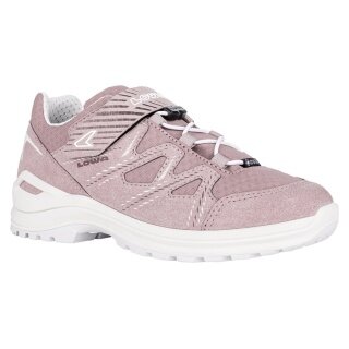 Lowa Wanderschuhe Innox Evo GTX Low (Synthetik/Textil, wasserdicht) rosa/weiss Mädchen