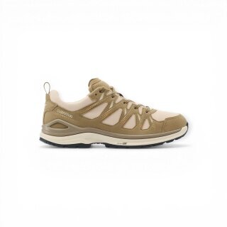 Lowa Wanderschuhe Innox Evo II GTX (All-Terrain, Textil/Mikrofaser, wassderdicht) desert/pfirsich Damen