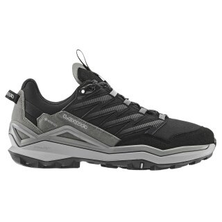 Lowa Wanderschuhe Maddox Pro Low GTX (Fast-Hiking, Textil/Synthetik, wasserdicht) schwarz/grau Herren