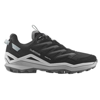 Lowa Wanderschuhe Maddox Pro Low (Fast-Hiking, Textil/Synthetik) schwarz/grau Herren