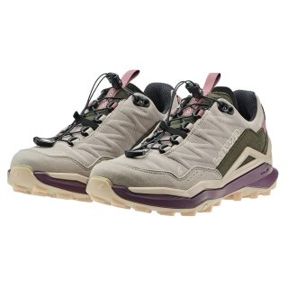 Lowa Wanderschuhe Maddox Pro GTX Low Sl (Textil/Synthetik, wasserdicht) desert/altrosa Damen
