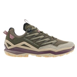 Lowa Wanderschuhe Maddox Pro Low (Fast-Hiking, Textil/Synthetik) braun/rosa Damen