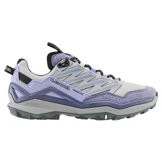 Lowa Wanderschuhe Maddox Pro Low (Fast-Hiking, Textil/Synthetik) grau/pflaume Damen