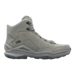 Lowa Wanderschuhe Maddox Pro LT GTX Mid (Fast-Hiking, Nubukleder, wasserdicht) grau Herren