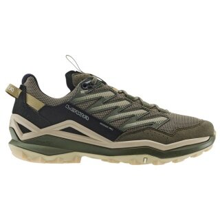 Lowa Wanderschuhe Maddox Pro Low (Fast-Hiking, Textil/Synthetik) schwarz/olive Herren