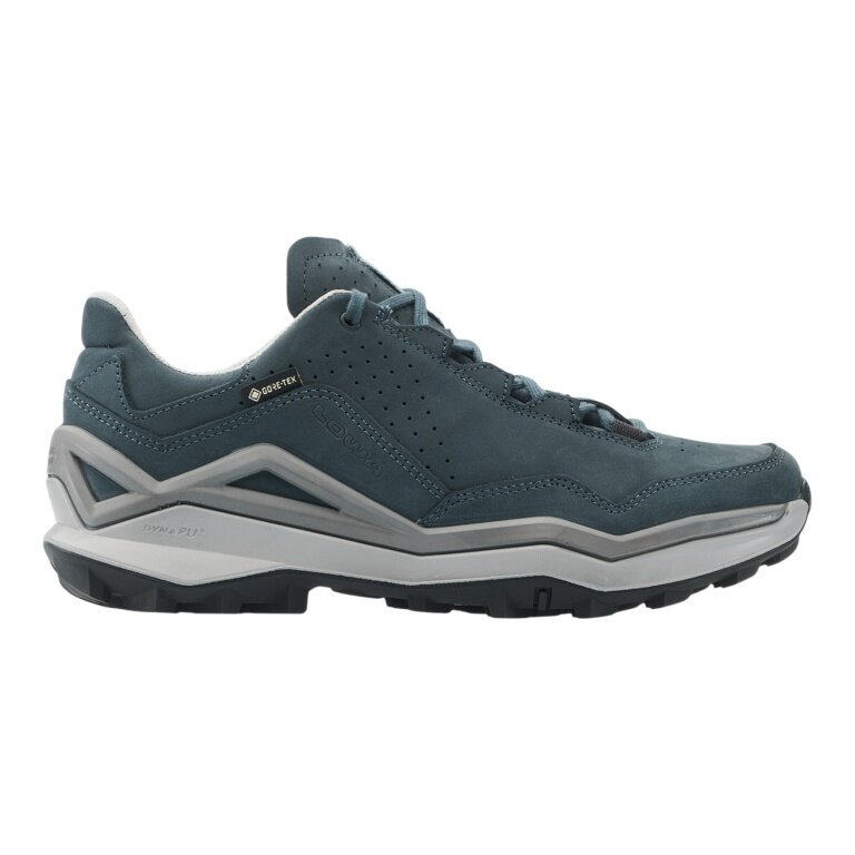 Lowa Wanderschuhe Maddox Pro LT GTX LO (Nubukleder, wasserdicht) schieferblau/grau Damen