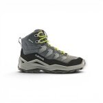 Lowa Wanderschuhe Maddox Pro Mid GTX Junior (Textil/Veloursleder, wasserdicht) schwarz/limone Kleinkinder