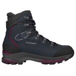 Lowa Wanderschuhe Mauria Evo GTX (Nubukleder) 2025 navyblau/braun Damen