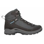 Lowa Wanderschuhe Taurus Pro Mid GTX (All-Terrain, Veloursleder/Textil, wasserdicht) 2025 anthrazitgrau Damen