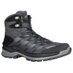 Lowa Wandersschuhe Ferrox Mid GTX (Multifunktion, Textil/Synthetik, wasserdicht) schwarz/anthrazitgrau Herren