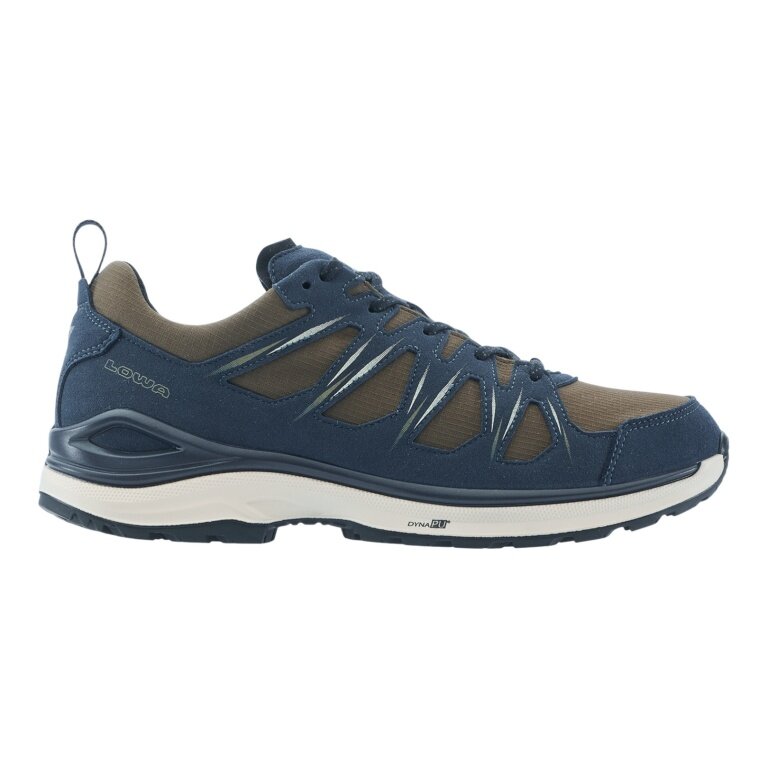 Lowa Wandersschuhe Innox Evo II GTX (Multifunktion, wasserdicht) navyblau/olivegrün Herren