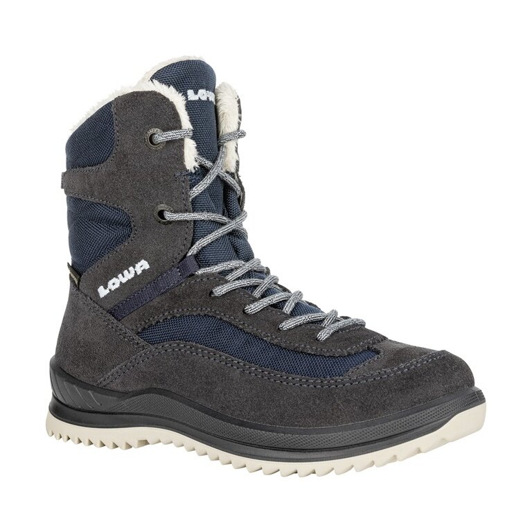 Lowa Winterstiefel Ella High GTX (wasserdicht) navyblau/eisblau Mädchen