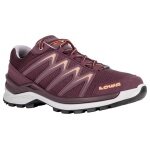Lowa Wander-Travelschuhe Innox Pro Low GTX (All-Terrain, Synthetik/Textil, wasserdicht) 2025 merlot/rose Damen