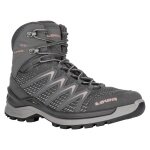 Lowa Wander-Travelschuhe Innox Pro Mid GTX (All-Terrain, Synthetik/Textil, wasserdicht) 2025 anthrazitgrau/rose Damen
