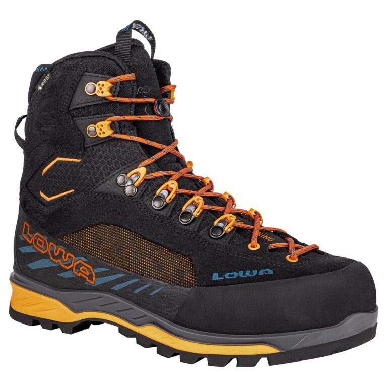 Lowa Wanderschuhe Vajolet Mid GTX (Mountaineering, wasserdicht) schwarz/flame Herren
