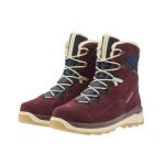Lowa Winterstiefel Ottawa Evo GTX (Veloursleder/Textil, wasserdicht) rot/navyblau Damen