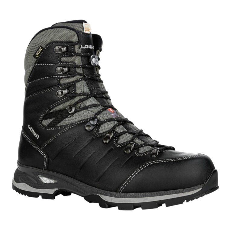 Lowa Winterstiefel Yukon Ice II GTX (Nubukleder/Glattleder, wasserdicht, warm) schwarz Herren