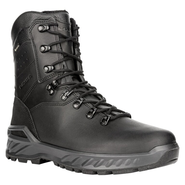 Lowa Military-Stiefel Arbeitsschuhe R-8 GTX Thermo (Glattleder, wasserdicht, warm) schwarz Herren