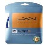 Luxilon Tennissaite Alu Power Roland Garros 1.28 (Haltbarkeit+Power) blau 12m Set