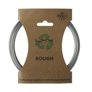 Luxilon Tennissaite Eco Rough 1.25 (Spin+Haltbarkeit) grau 12m Set