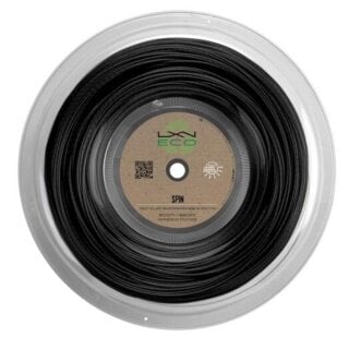 Luxilon Tennissaite Eco Spin 1.25 (Haltbarkeit+Spin) schwarz 200m Rolle