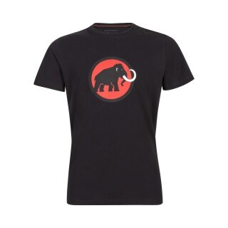 Mammut Tshirt Logo Classic (93% Baumwolle) schwarz Herren