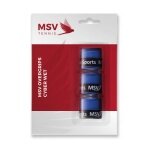MSV Overgrip Cyber Wet 0.6mm (Schweissabsorption/Haltbarkeit) blau 3er