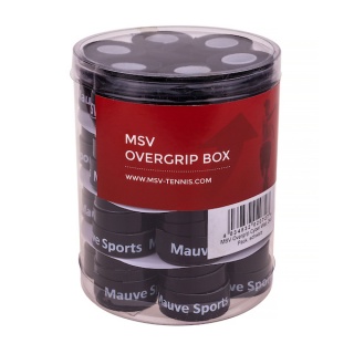MSV Overgrip Cyber Wet 0.6mm schwarz 24er Box