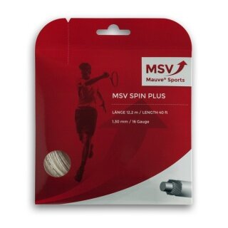 MSV Tennissaite Spin Plus 1.30 (Allround+Spin) natur 12m Set