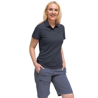Maier Sports Wander-/Freizeit Polo Ulrike (100% Polyester) nachtblau Damen