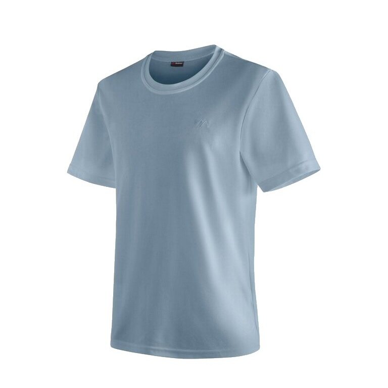 Maier Sports Funktions-Tshirt Walter (Polyester, Feuchtigkeitstransport) stormblau Herren